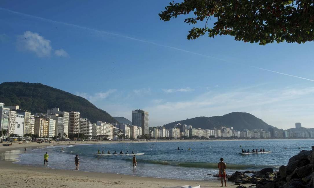Flat Copacabana Quadra Da Praia 907 Apartment ริโอเดจาเนโร ภายนอก รูปภาพ
