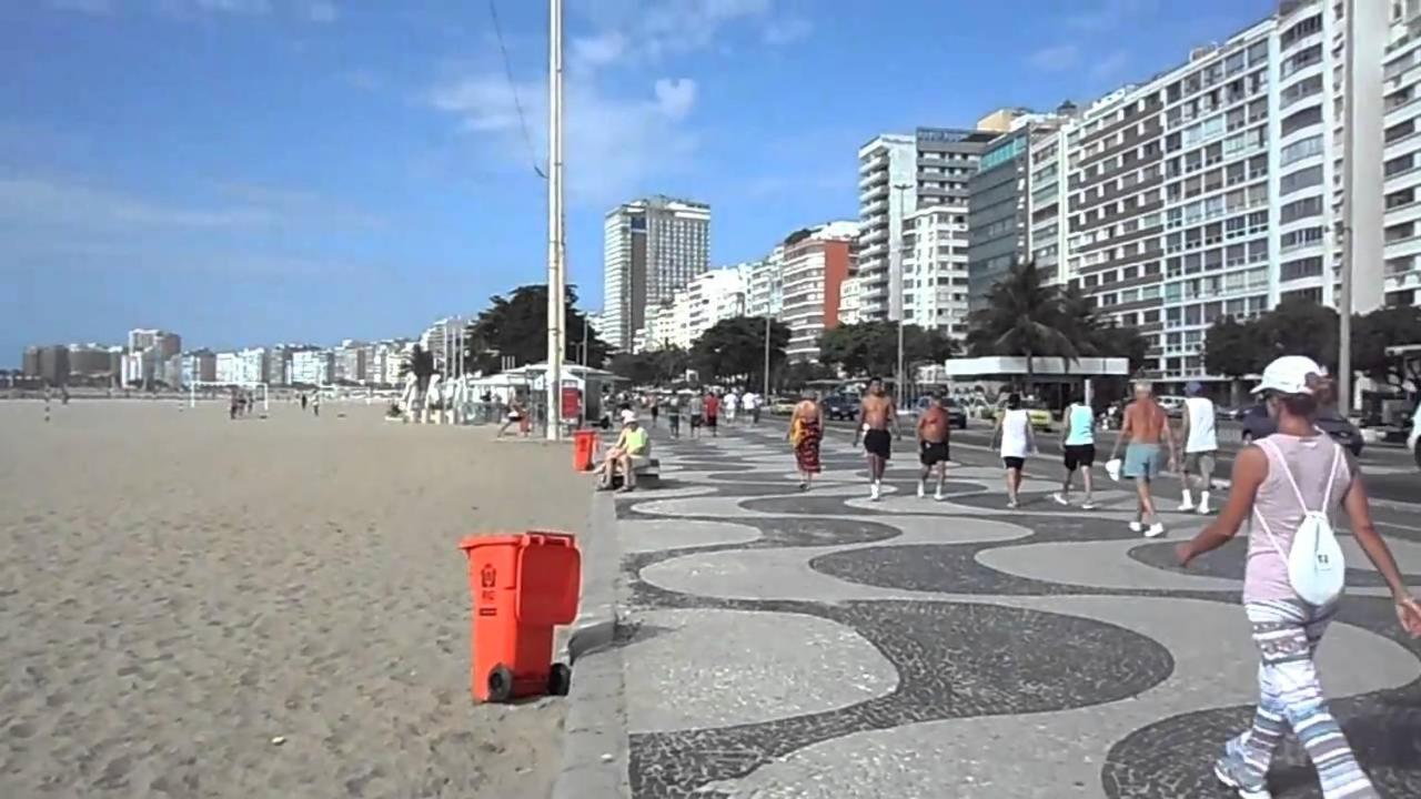 Flat Copacabana Quadra Da Praia 907 Apartment ริโอเดจาเนโร ภายนอก รูปภาพ